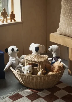 ferm LIVING Ark flätad korg, natur