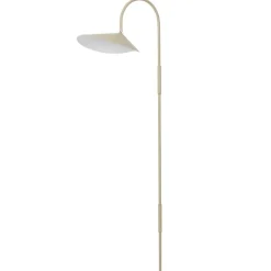 ferm LIVING Arum vägglampa med snurrfunktion, hög, kashmir