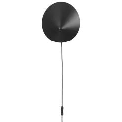 ferm LIVING Arum vägglampa, svart