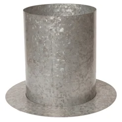 ferm LIVING Auran kruka, stor, galvaniserad