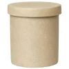 ferm LIVING Bon Accessories stor behållare, sand - svart