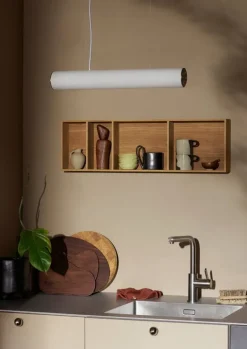 ferm LIVING Bon hylla, 80 cm, oljad ek