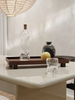 ferm LIVING Bon träbricka, L, rökt ek