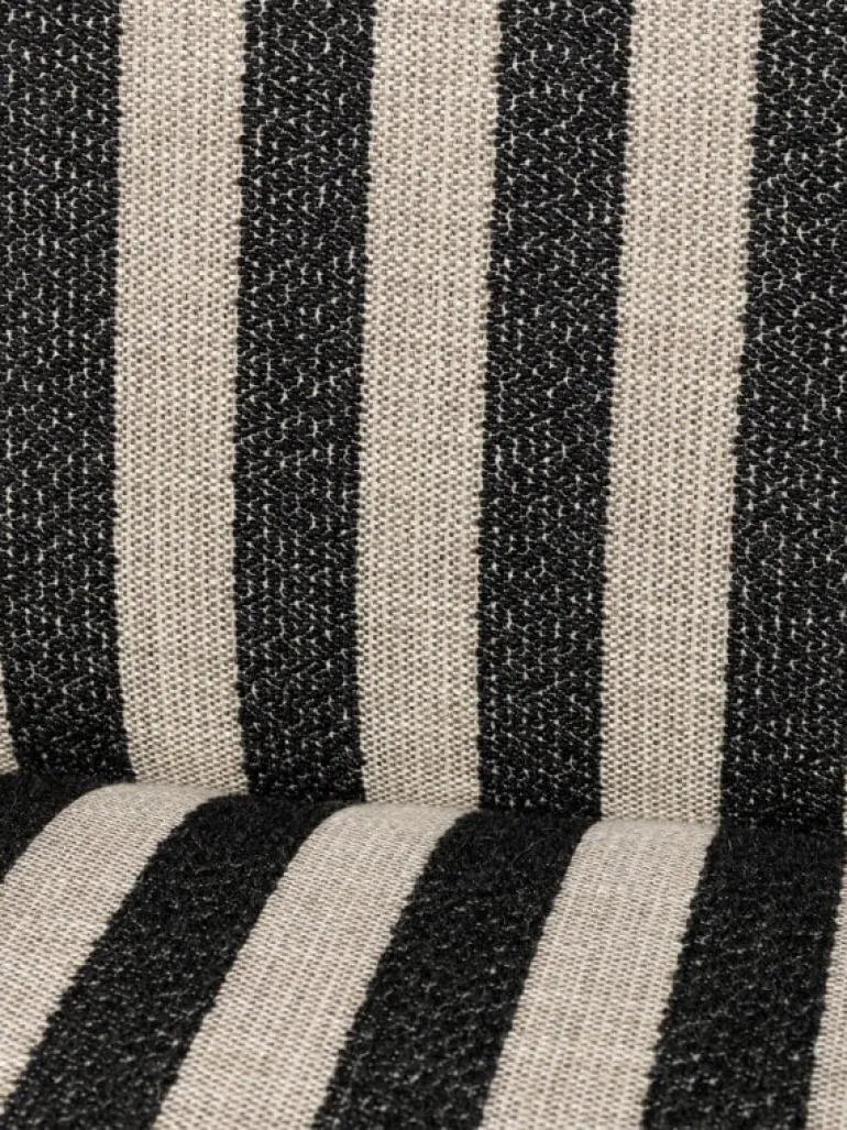 ferm LIVING Buur fåtölj, Louisiana sand - svart