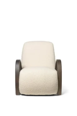 ferm LIVING Buur fåtölj, naturvit Nordic Bouclé