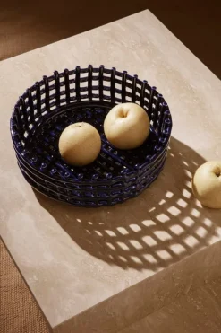 ferm LIVING Ceramic centrepiece bordsuppsats, blå