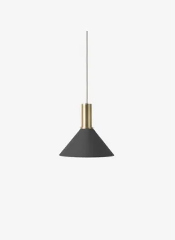 ferm LIVING Cone lampskärm, svart