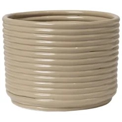 ferm LIVING Corduroy kruka, 20 cm, kashmir