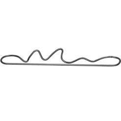 ferm LIVING Curvature handdukshängare, svart mässing