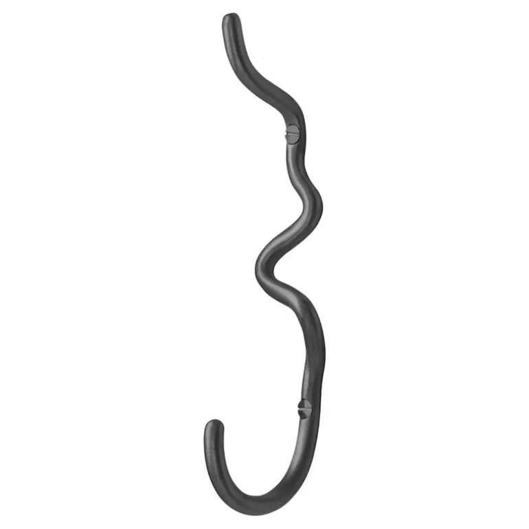 ferm LIVING Curvature krok, svart mässing