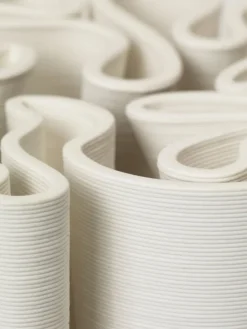 ferm LIVING Dedali vas, naturvit