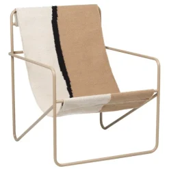 ferm LIVING Desert fåtölj, cashmere - soil