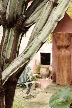 ferm LIVING Desert lounge stol, svart - dyna