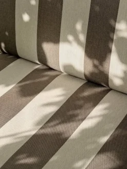 ferm LIVING Desert 2-sitssoffa, kashmir - choklad randig