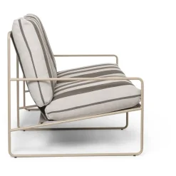 ferm LIVING Desert 2-sitssoffa, kashmir - choklad randig