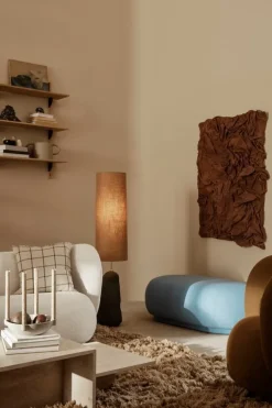 ferm LIVING Distinct soffbord, travertin