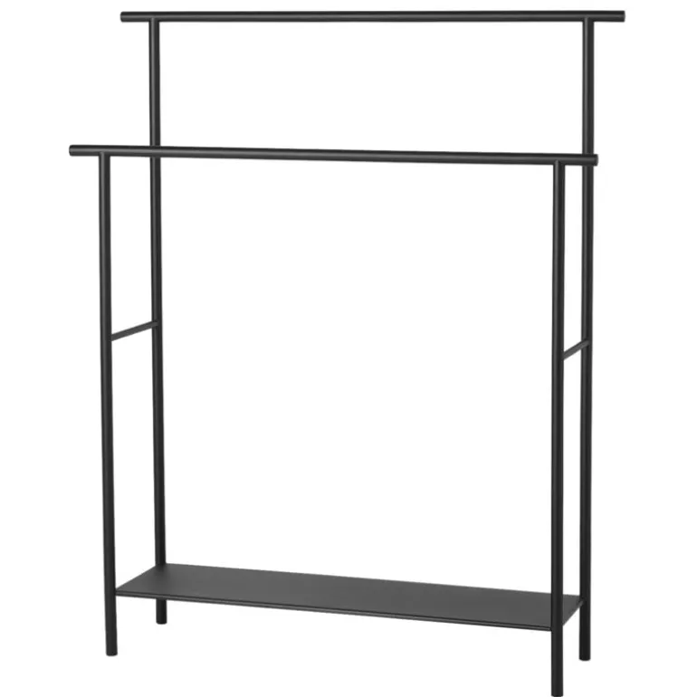 ferm LIVING Dora handdukshängare, svart