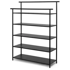 ferm LIVING Dora hylla, svart