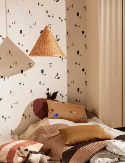 ferm LIVING Dou lampskärm 45 cm, naturell