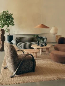 ferm LIVING Dou lampskärm 90 cm, naturlig