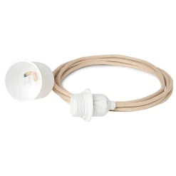 ferm LIVING Fabric sladdset för pendellampa, sand