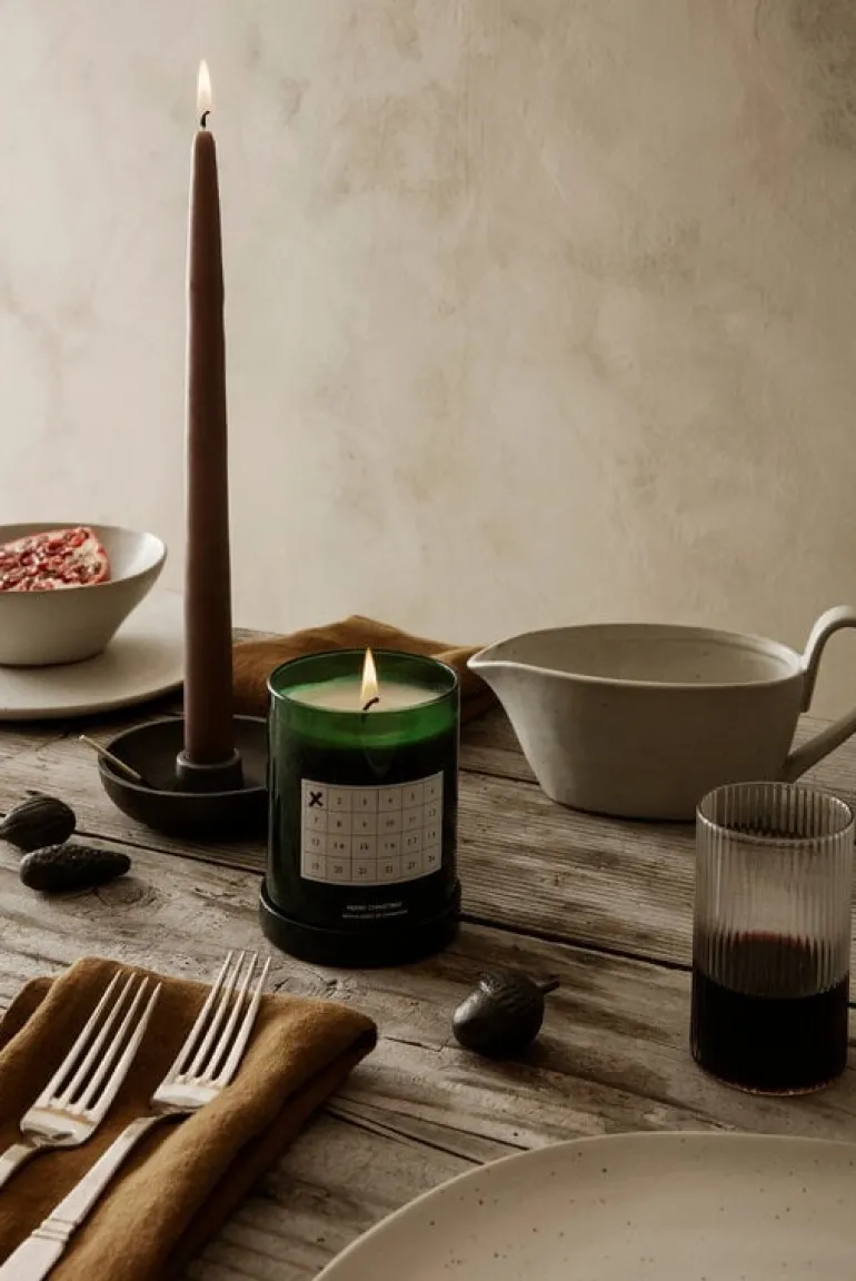 ferm LIVING Flow såskanna, off- white speckle