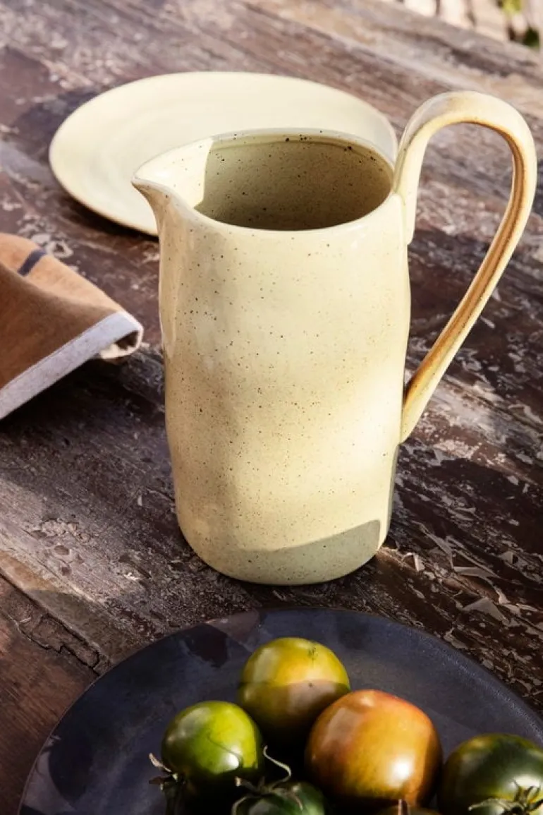 ferm LIVING Flow tallrik, liten, svart