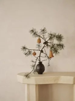 ferm LIVING Flätade julbjällror, 3-pack, naturlig rotting