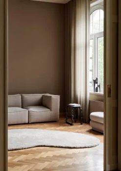 ferm LIVING Forma ullmatta, 175 x 250 cm, off-white