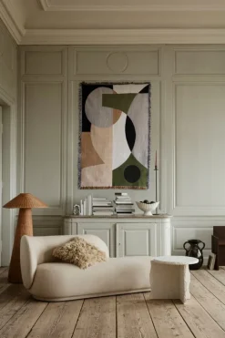 ferm LIVING Fountain mittpunkt, off white