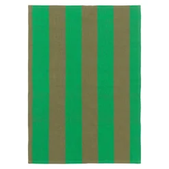 ferm LIVING Hale kökshandduk, oliv - grön