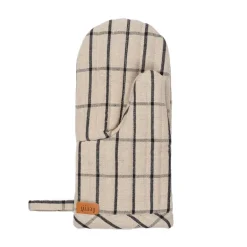 ferm LIVING Hale ugnsvante, sand - svart