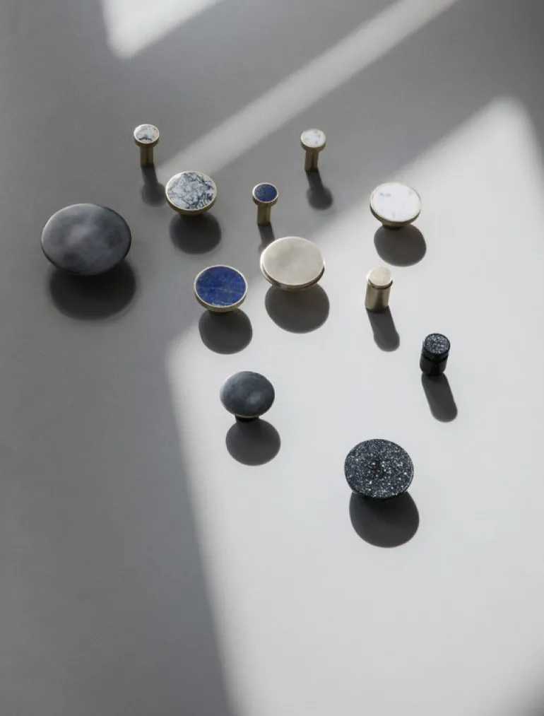 ferm LIVING Hook krok, liten, mässing