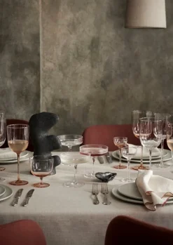 ferm LIVING Host likörglas, 4-pack, blush