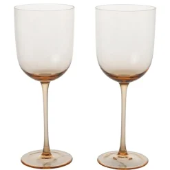 ferm LIVING Host rödvinsglas, 2-pack, blush