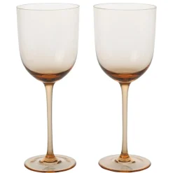 ferm LIVING Host vitvinsglas, 2-pack, blush