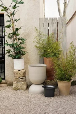 ferm LIVING Hourglass kruka, L, kashmir