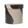 ferm LIVING Inlay behållare, L, sand - brun