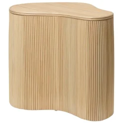 ferm LIVING Isola förvaringsbord, 50 cm, natur