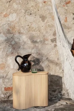 ferm LIVING Isola förvaringsbord, 50 cm, natur