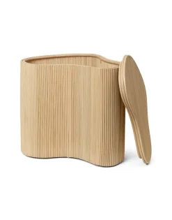 ferm LIVING Isola förvaringsbord, 50 cm, natur