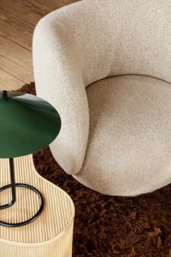 ferm LIVING Isola förvaringsbord, 50 cm, natur