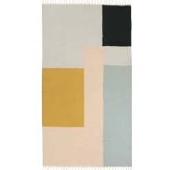 ferm LIVING Kelimmatta, Squares, 80 x 140 cm