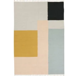 ferm LIVING Kelimmatta, Squares, 140 x 200 cm