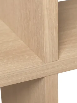 ferm LIVING Kona bokhylla 3x2, naturell ek