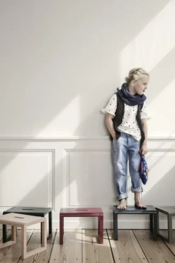 ferm LIVING Little Architect pall, mörkblå