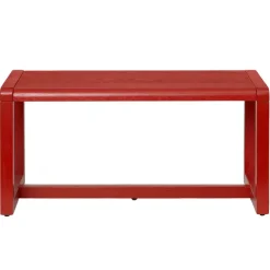 ferm LIVING Little Architect bänk, vallmoröd