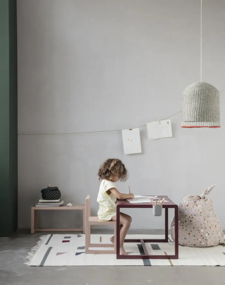 ferm LIVING Little Architect stol, rosa