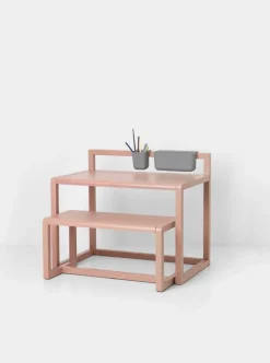 ferm LIVING Little Architect bänk, rosa