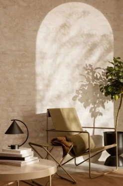 ferm LIVING Meridian bordslampa, svart